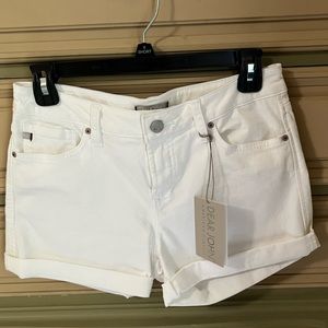 Dear John Denim Ava Shorts, white sz. 27